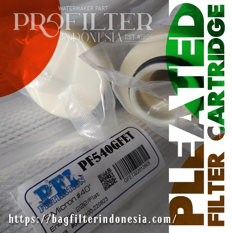 Pleated Filter Cartridge 5 Micron PFI Filtration