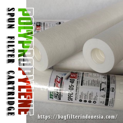 Spun Filter Cartridge 5 Micron Polypropylene Sediment Filter