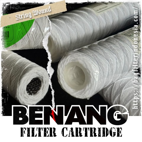 Filter Benang PP 30 Inch – String Wound Cartridge PP Core & SS304 Core