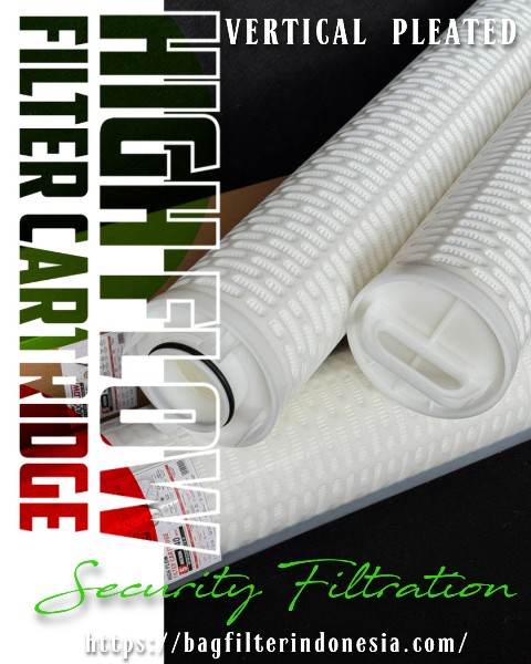 High Flow Vertical Pleated Filter Cartridge SWRO BWRO