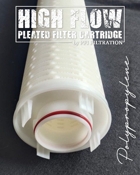 HFM High Flow Filter Cartridge Pleated 3M
