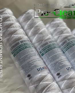 pp string wound sediment cartridge filter benang