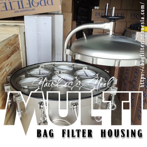 Chemical Bag Filter Housing – Housing Filter untuk Caustic Soda, Glycol & Industrial Chemical